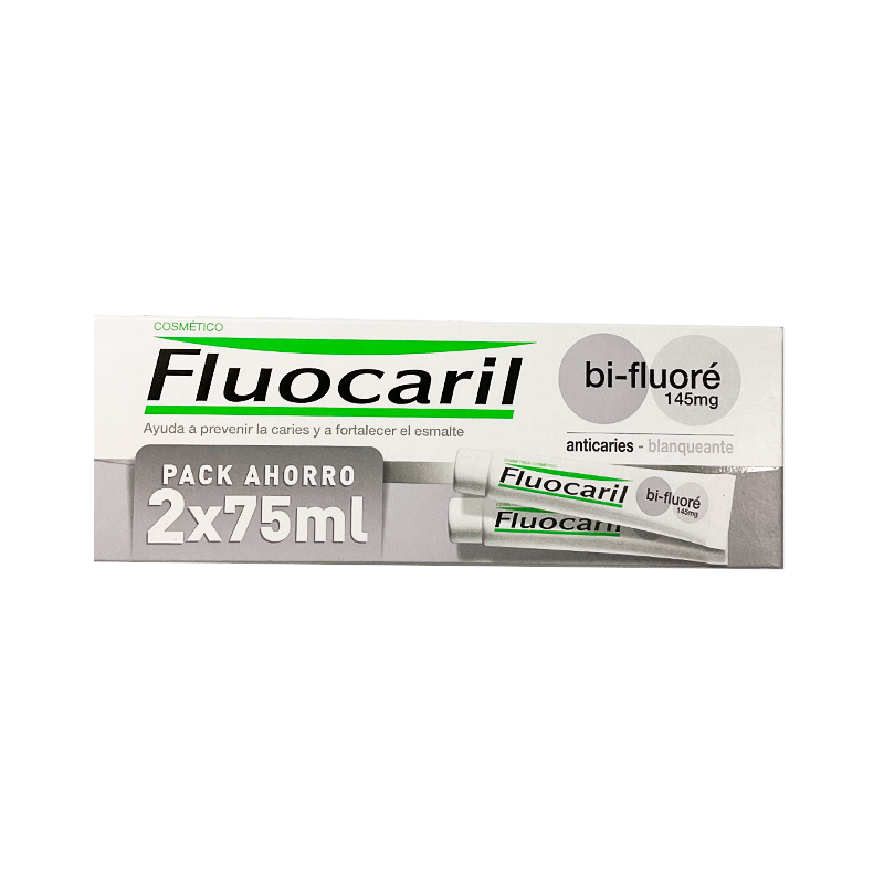 Fluocaril Dentífrico Blanqueador 2x75ml