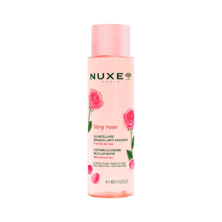 Nuxe Very Rose Água Micelar Desmaquilhante Calmante 400ml