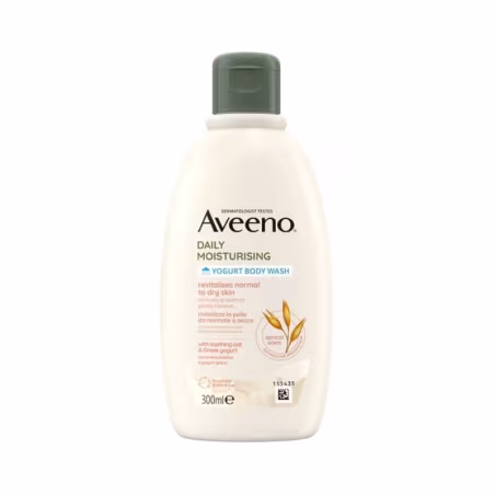 Aveeno Daily Moisturizing Gel de Ducha Yogur Albaricoque y Miel 300ml