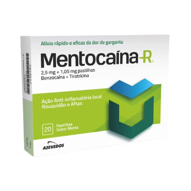 Mentocaïne R 20 pastilles
