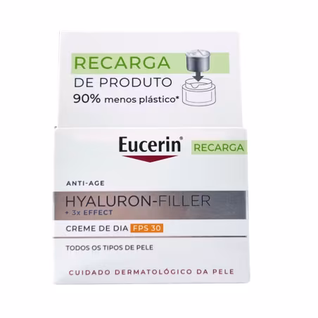 Eucerin Hyaluron-Filler +3x Effect Creme de Dia 50ml Recarga