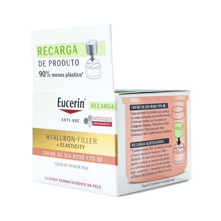 Eucerin Hyaluron-Filler + Elasticity Day Cream Rose SPF30 50ml Refill