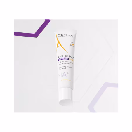 A-Derma Epitheliale Ultra Repair SPF50+ Crème Réparatrice Anti-Marques 40ml
