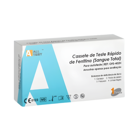 AllTest Teste Rápido de Ferritina 1 unidade