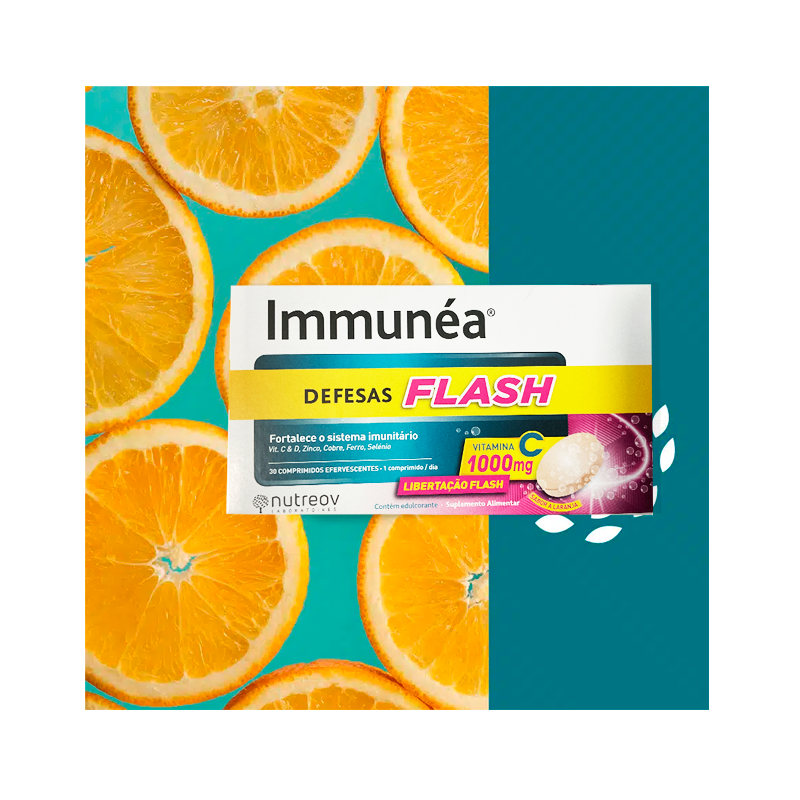 Nutreov Immunéa Défenses Flash 30 comprimés effervescents