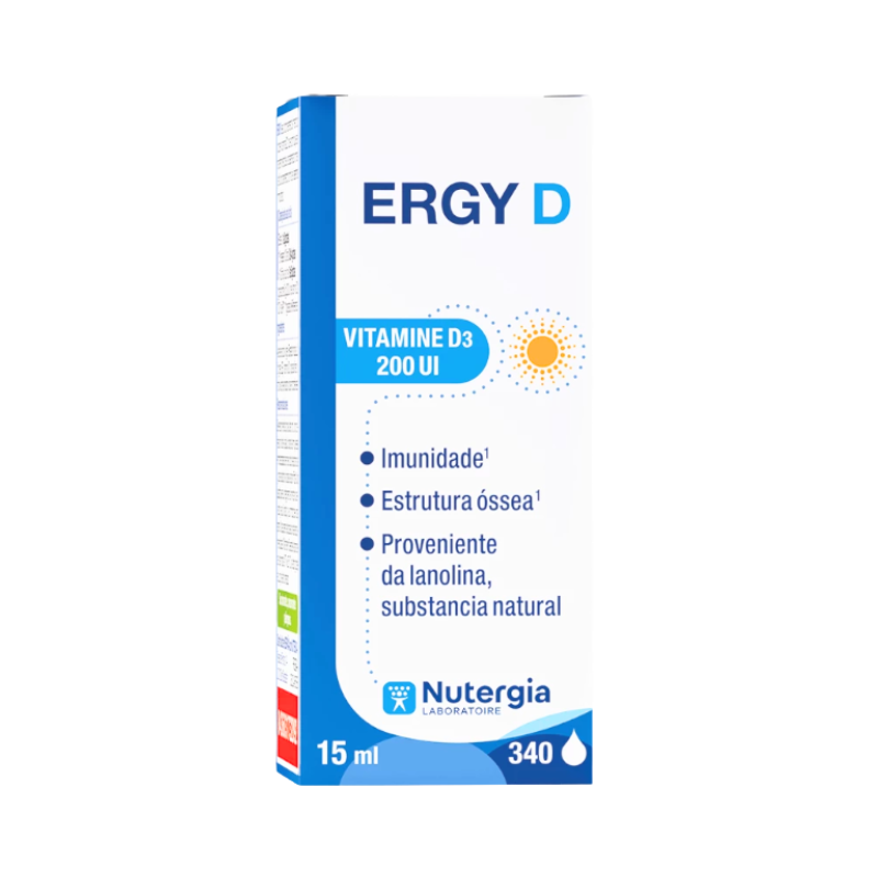 Nutergia Ergy D Oral Drops 200UI 15ml