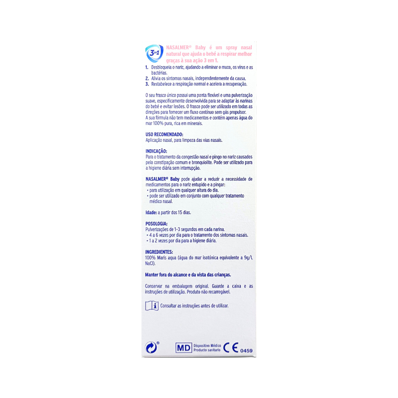Nasalmer Baby Spray Nasal 135ml