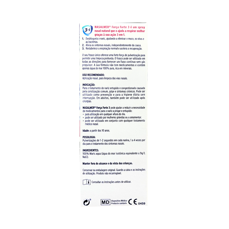 Nasalmer Nasal Spray Strong Force 3 135ml