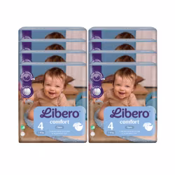 Libero Comfort 4 26 Pañales Pack 8 unidades