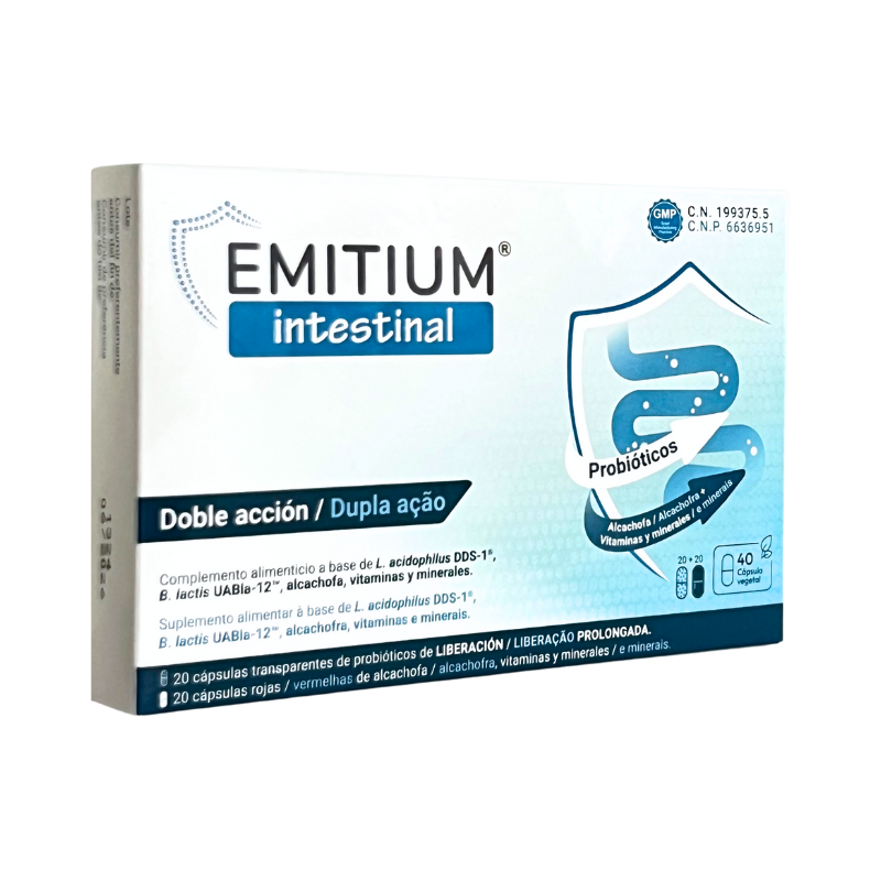 Emitium Intestinal Double Action 40 capsules