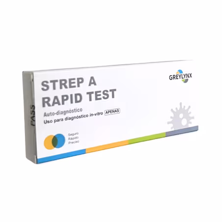 Greylynx Teste Rápdio Strep A 1 unidade