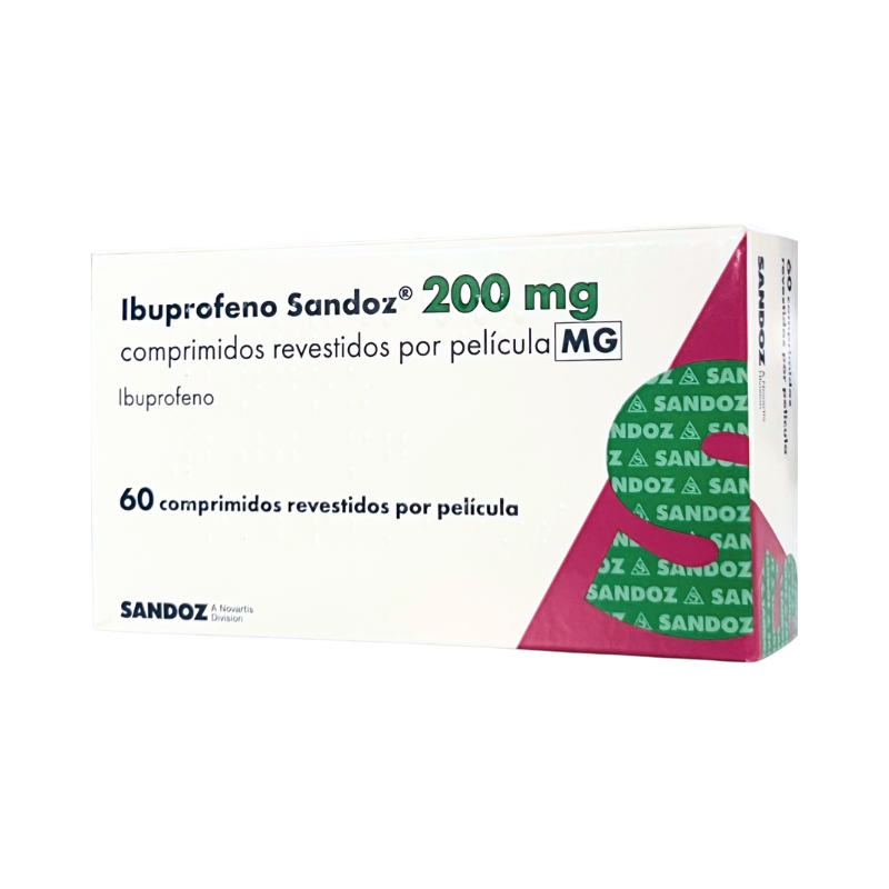 Ibuprofen Sandoz 200mg 60 tablets