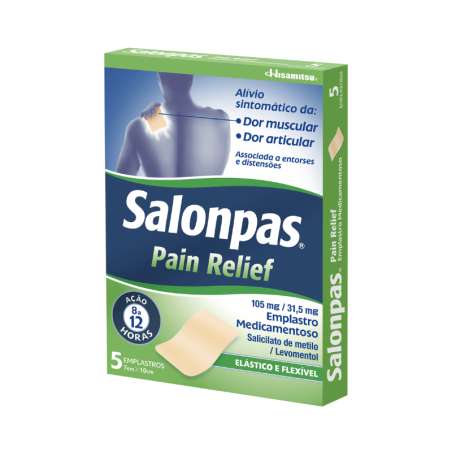 Pansement médicamenteux antidouleur Salonpas 5 unités