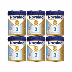 Novalac Premium+ 3 800g Pack 6 unités