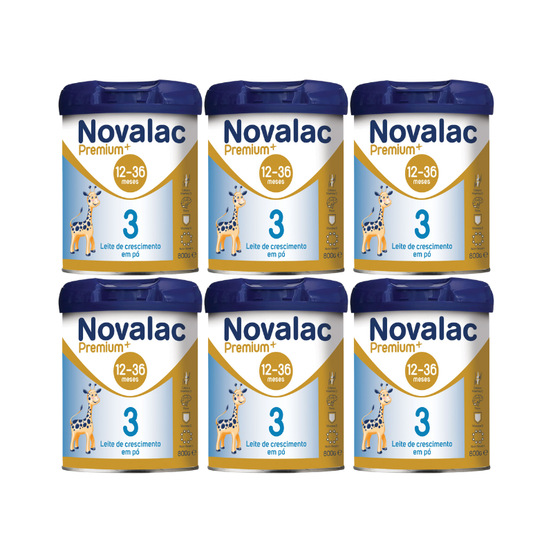Novalac Premium+ 3 800g Pack 6 units