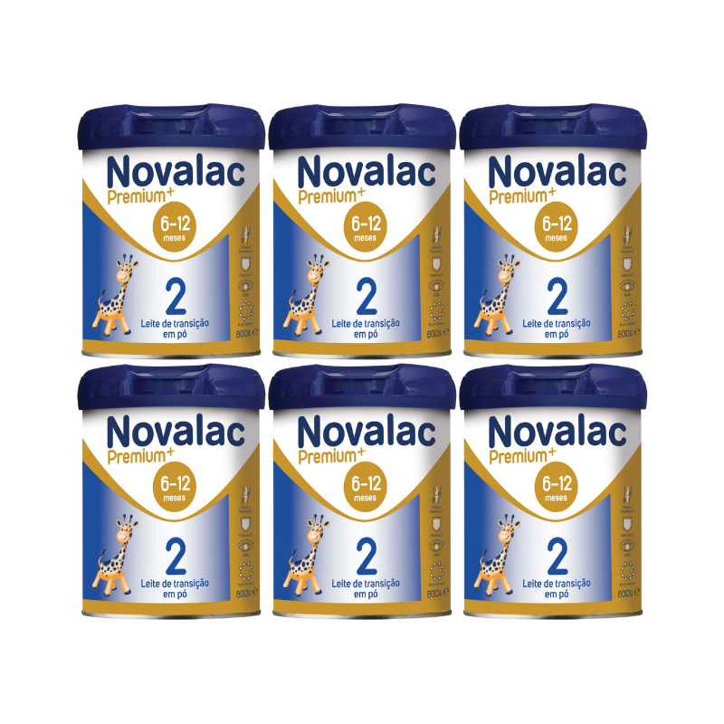 Novalac Premium+ 2 800g Pack 6 unidades