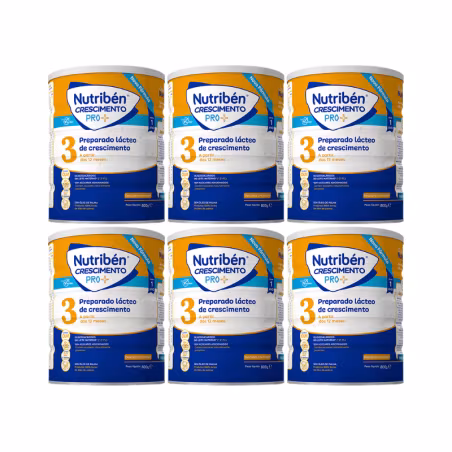 Nutribén Crecimiento Pro+ 3 800g Pack 6 unidades