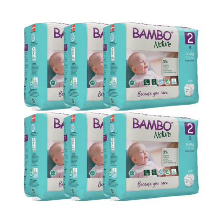 Bambo Nature 2 Pack 6x30 unités