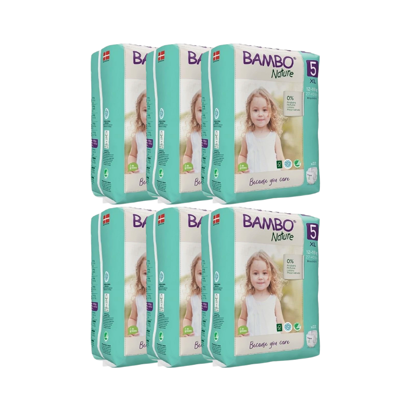 Bambo Nature 5 Pack 6x22 unités