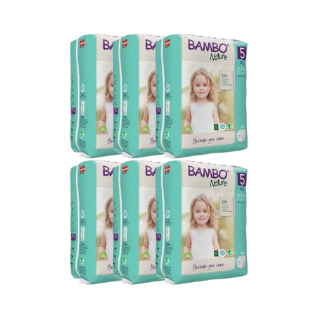 Bambo Nature 5 Pack 6x22 unités