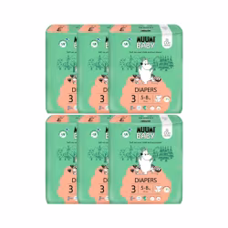 Muumi Baby T3 5-8kg 50 pañales Pack 6 unidades