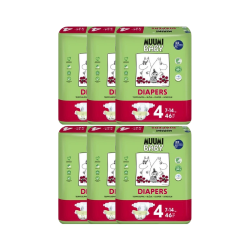 Muumi Baby T4 7-14kg 46 couches Pack 6 unités