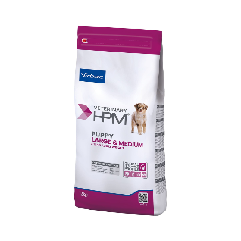 Virbac Veterinary HPM Puppy Large & Medium 12kg