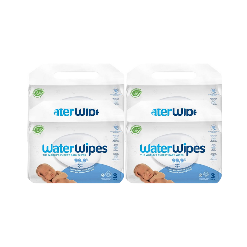 WaterWipes Toallitas Biodegradables 12x60 unidades