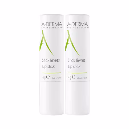 A-Derma Stick de Labios 2x4g