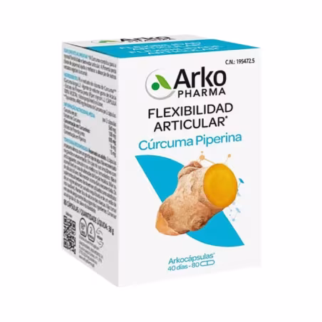 Arkocápsulas Cúrcuma 80 cápsulas