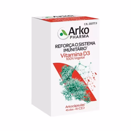Arkocápsulas Vitamine D3 45 capsules