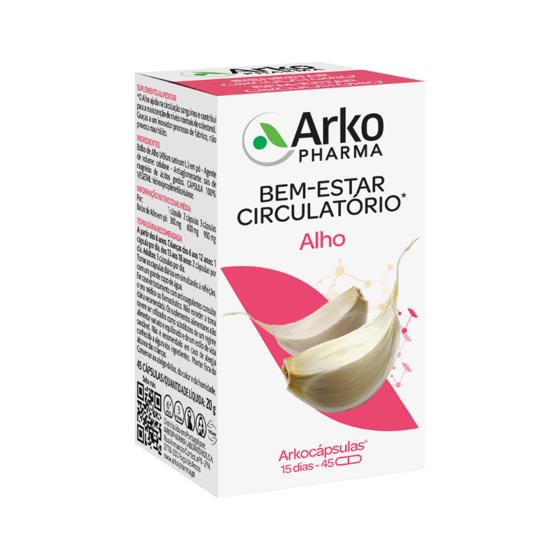 Arkocápsulas Garlic 45 capsules