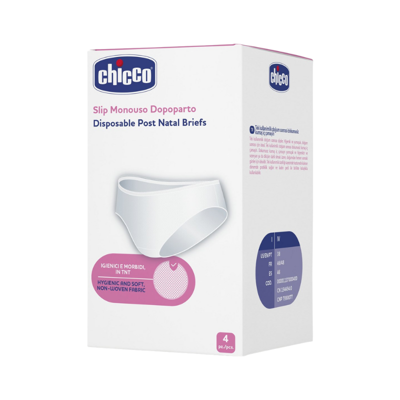 Chicco Bragas Desechables Posparto 38 4 unidades