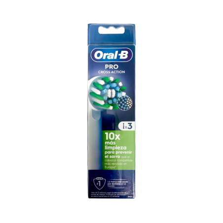Oral-B Pro Cross Action Recarga 3 unidades
