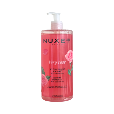 Nuxe Very Rose Gelée de Douche Apaisante 750ml