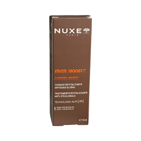 Nuxe Men Boost Cuidado Revitalizante Antienvelhecimento Global 50ml