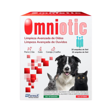 Omniotic Limpeza Avançada de Ouvidos 20x5ml