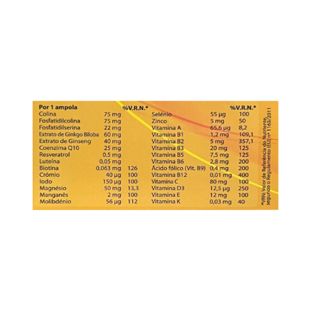 Cerebrum Dual Action 20 ampolas