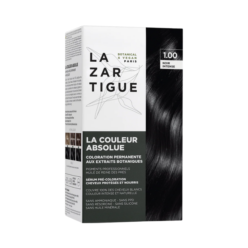 Lazartigue Coloração Permanente 1.00 Preto