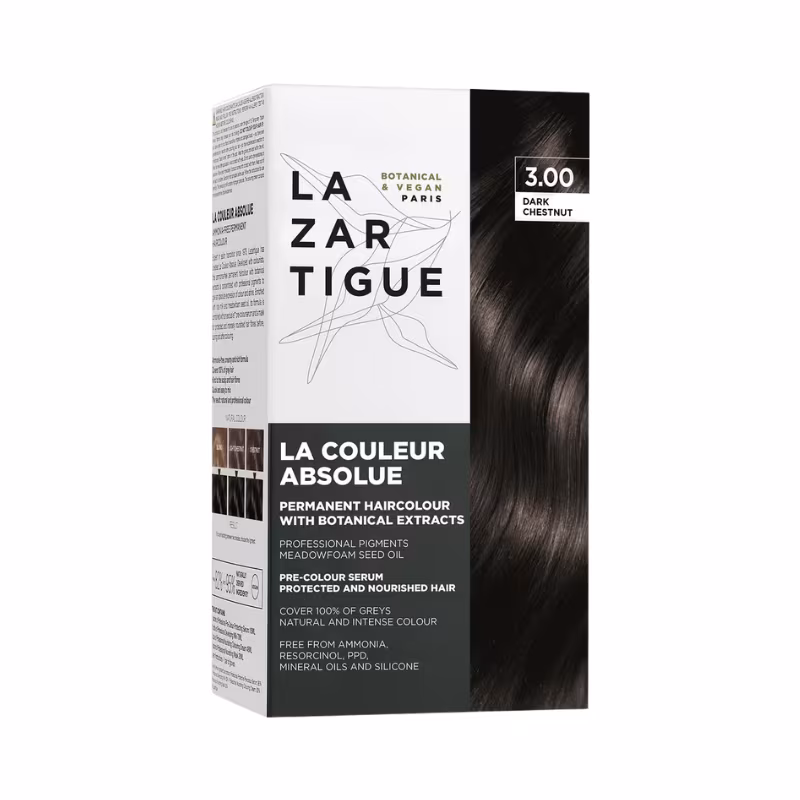 Lazartigue Coloration Permanent 3.00 Dark Brown
