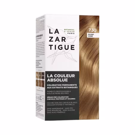 Lazartigue Coloration Permanente 7.30 Blond Doré