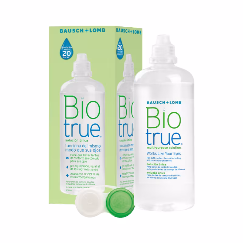 Biotrue Solução Única para Lentes de Contacto 480ml