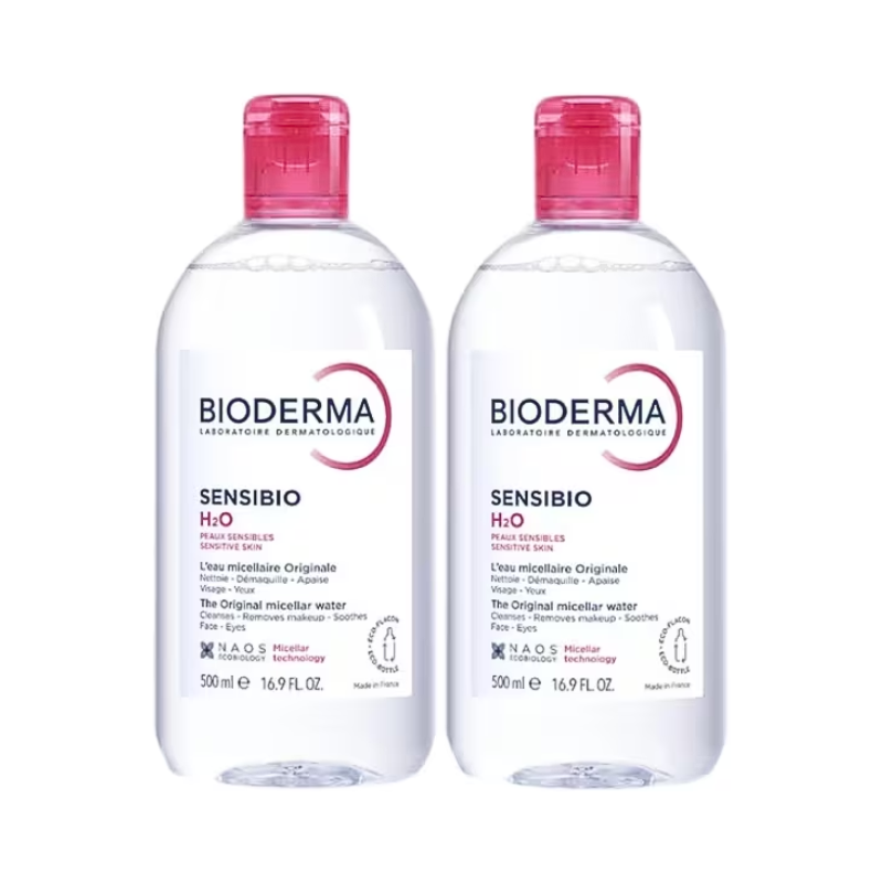 Bioderma Sensibio H2O Micellar Water 2x500ml