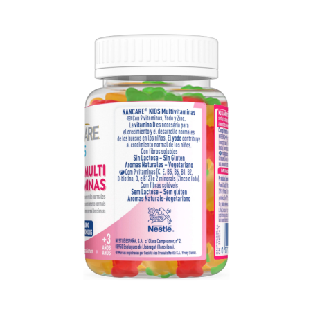Nancare Kids Multivitaminas 30 gominolas