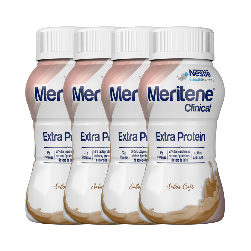 Nestlé Meritene Extra Protein Coffee 4x200ml