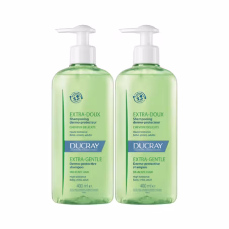 Ducray Extra-Doux Shampooing Dermoprotecteur 2x400ml