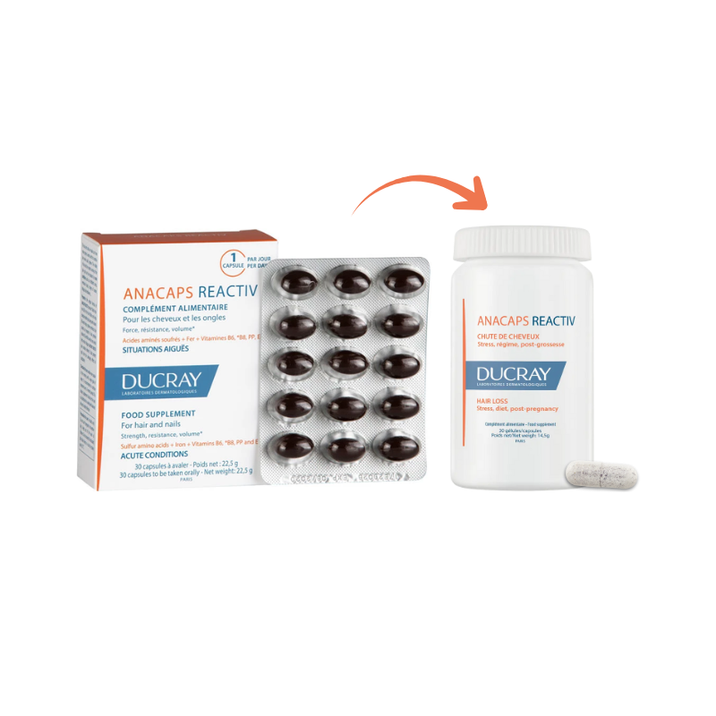 Ducray Anacaps Reactiv 30 capsules