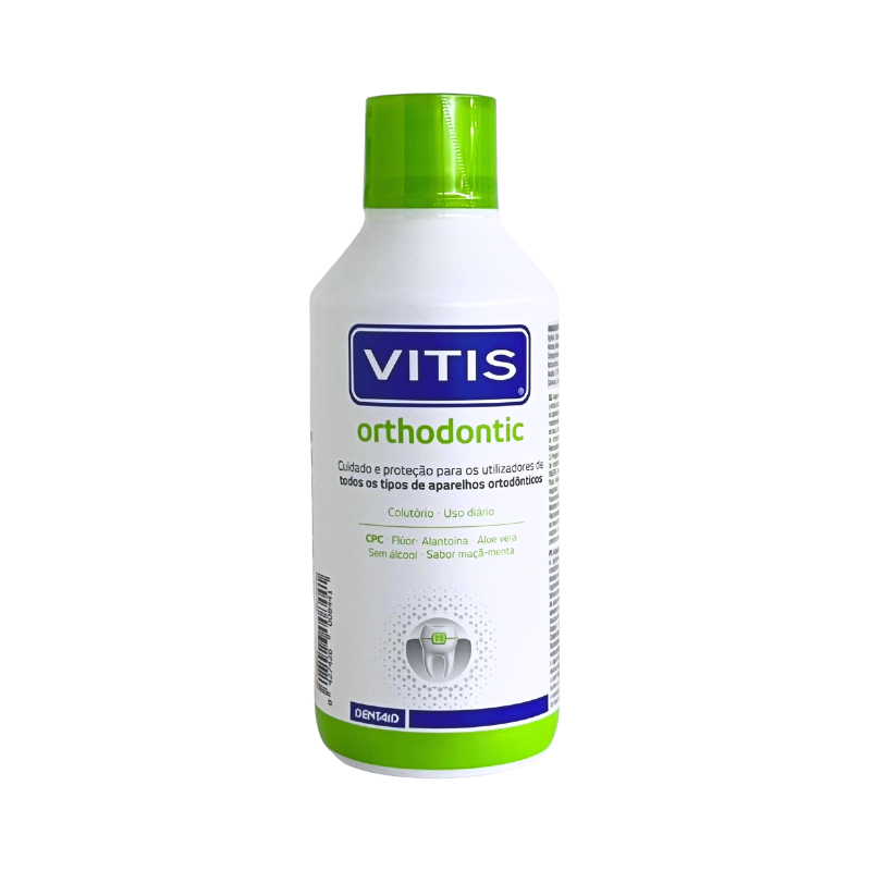 Bain de bouche orthodontique Vitis 500 ml