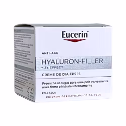 Eucerin Hyaluron-Filler 3x Effect Crema de Día SPF15 Piel Seca 50ml