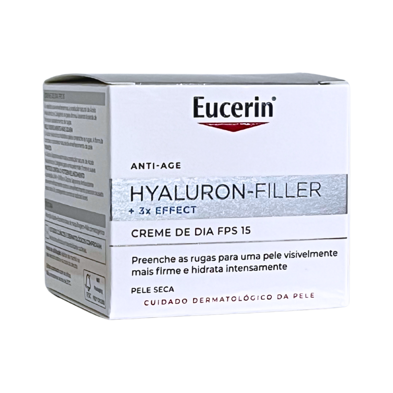 Eucerin Hyaluron-Filler 3x Effect Crema de Día SPF15 Piel Seca 50ml